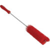 Vikan Tube Brush, 1.6" Diameter, 19.7" Length, Stiff - Red