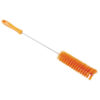 Vikan Tube Brush, 1.6" Diameter, 19.7" Length, Stiff - Orange