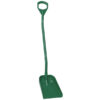 Vikan Ergonomic Shovel, 10.7" Wide - Green