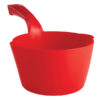 Vikan Round Bowl Scoop, 33.8 oz - Red