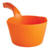 Vikan Round Bowl Scoop, 33.8 oz - Orange