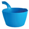 Vikan Round Bowl Scoop, 67.7 oz - Blue