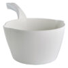 Vikan Round Bowl Scoop, 67.7 oz - White