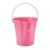 Vikan Hygiene Bucket, 3.17 Gallon(s) - Pink
