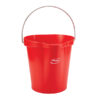 Vikan Hygiene Bucket, 3.17 Gallon(s) - Red