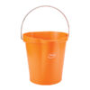 Vikan Hygiene Bucket, 3.17 Gallon(s) - Orange