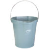 Vikan Hygiene Bucket, 3.17 Gallon(s) - Gray