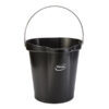 Vikan Hygiene Bucket, 3.17 Gallon(s) - Black