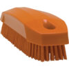 Vikan Hand Brush/Nailbrush, 5.1", Stiff - Orange