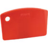 Vikan Mini Bench Scraper, 5.2" Width - Red