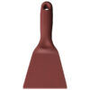 Vikan Metal Detectable Scraper, 3" Width - Red