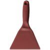 Vikan Metal Detectable Scraper, 4.3" Width - Red