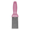 Vikan Stainless Steel Scraper, 1.5" Width - Pink
