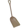 Vikan One-Piece Shovel w/ 14" Blade - Brown