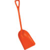 Vikan One-Piece Shovel w/ 14" Blade - Orange