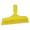 Vikan Crevice Scrub, 8.9", Extra Stiff - Yellow