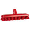 Vikan Deck Scrub, Waterfed, 10.6", Medium - Red