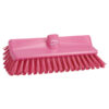 Vikan High-Low Brush, 10.4 inch, Medium - Pink