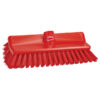 Vikan High-Low Brush, 10.4 inch, Medium - Red