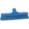 Vikan Wall-/Floor Washing Brush, 12", Stiff - Blue