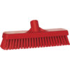 Vikan Wall-/Floor Washing Brush, 12", Stiff - Red