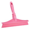 Vikan Ultra Hygiene Table Squeegee w/Mini Handle, 9.6" - Pink