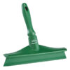 Vikan Ultra Hygiene Table Squeegee w/Mini Handle, 9.6" - Green