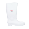 White Pilot G2 Plain Toe Boot with Cleated Outsole - 4